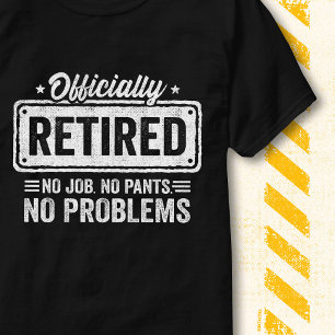 Lustiger Ruhestandsjob-Spruch Offiziell im Ruhesta T-Shirt