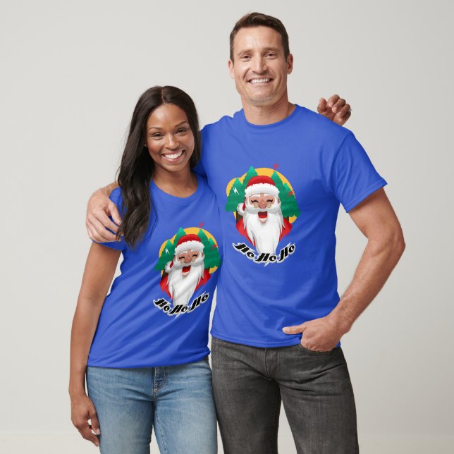 lustiger Santa T-Shirt (Unisex)