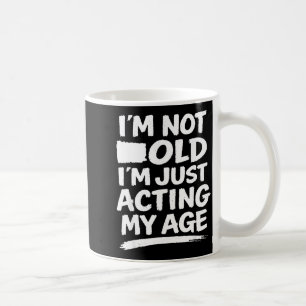 Lustiger Sarkasmus-Gag-Humor-Alter-Witz-Konversati Kaffeetasse