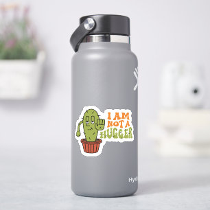 Lustiger sarkastischer Kaktus  Aufkleber