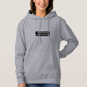 Lustiger sarkastischer Spruch – Ich bin nicht der Hoodie