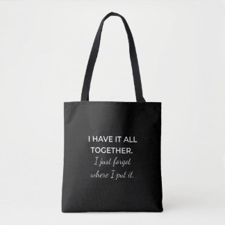 Lustiger sarkastischer Spruch Tasche