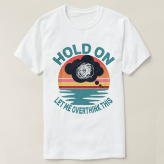 Lustiger sarkastischer Spruch Warten Sie, während T-Shirt