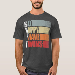 Lustiger ScheißSo glücklich, dass ich Zwillinge ha T-Shirt