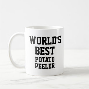 Lustiger Scherzartikel WELT BESTER KARTOFFELSCHÄLE Kaffeetasse