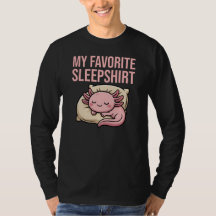Lustiger schlafender Axolotl - Mein Lieblings-Schl