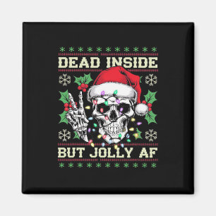 Lustiger schmutziger Weihnachten hässlicher Pullov Magnet