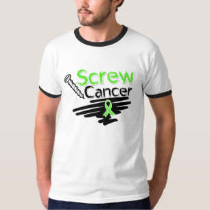 Lustiger Schrauben-Non-Hodgkins Lymphom-Krebs T-Shirt