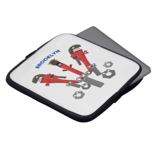 Lustiger Schraubenschlüssel-Monter-Werkzeug Humor  Laptopschutzhülle