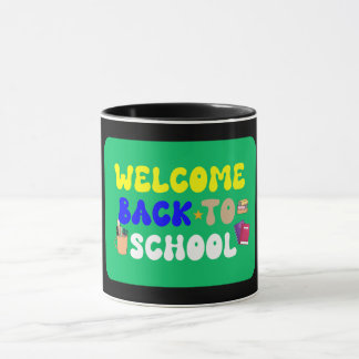 Lustiger Schulbecher - Maske zur Schule 2025 Tasse