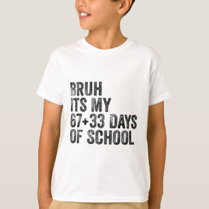 Lustiger Schulcountdown Schüler Lehrer Klassenzimm T-Shirt