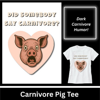 Lustiger Schweine-Fleischliebhaber-Geschenk T-Shirt