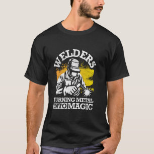 Lustiger Schweißhumor Ingenieur Schweißer und Schw T-Shirt