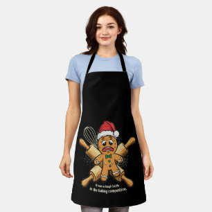 Lustiger "Schwere Schlacht" Weihnachtsmann aus Leb Schürze
