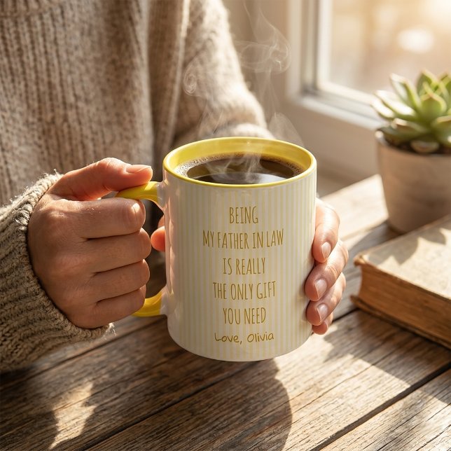 Lustiger Schwiegervater Becher Tasse (Von Creator hochgeladen)