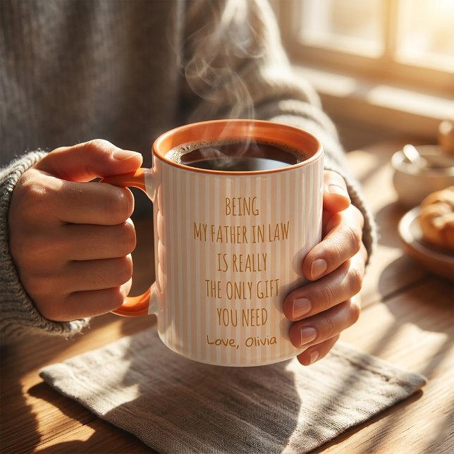 Lustiger Schwiegervater Becher Tasse (Von Creator hochgeladen)