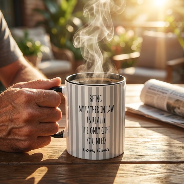 Lustiger Schwiegervater Becher Tasse (Von Creator hochgeladen)