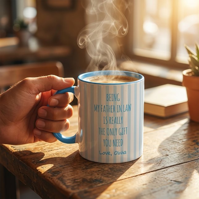 Lustiger Schwiegervater Becher Tasse (Von Creator hochgeladen)