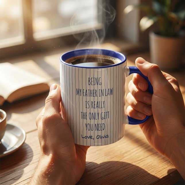 Lustiger Schwiegervater Becher Tasse (Von Creator hochgeladen)