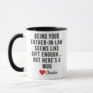 Lustiger Schwiegervater Tasse
