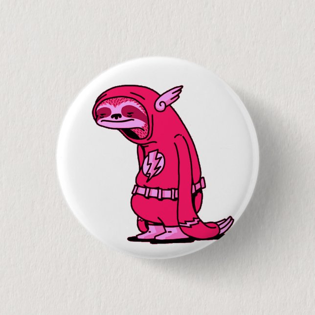 lustiger Schwung Button (Vorderseite)