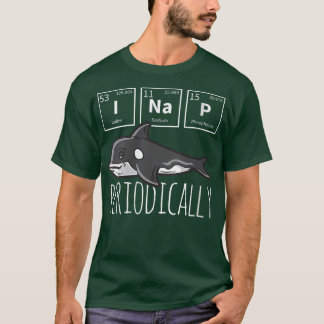Lustiger Science-Frauen-I-NAP-Periodensystem-Meme T-Shirt