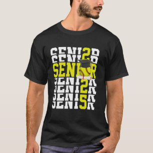 Lustiger Senior 2025 Abschlussjahrgang 2025 Softba T-Shirt