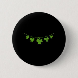 Lustiger Shamrock-Brust-Irischer St. Patricks Day- Button