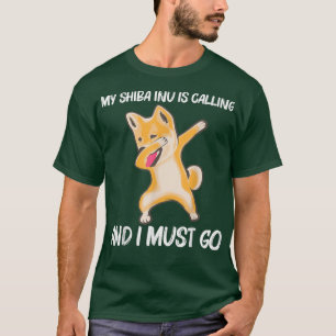 Lustiger Shiba Inu für Männer Frauen Dabbing Japan T-Shirt