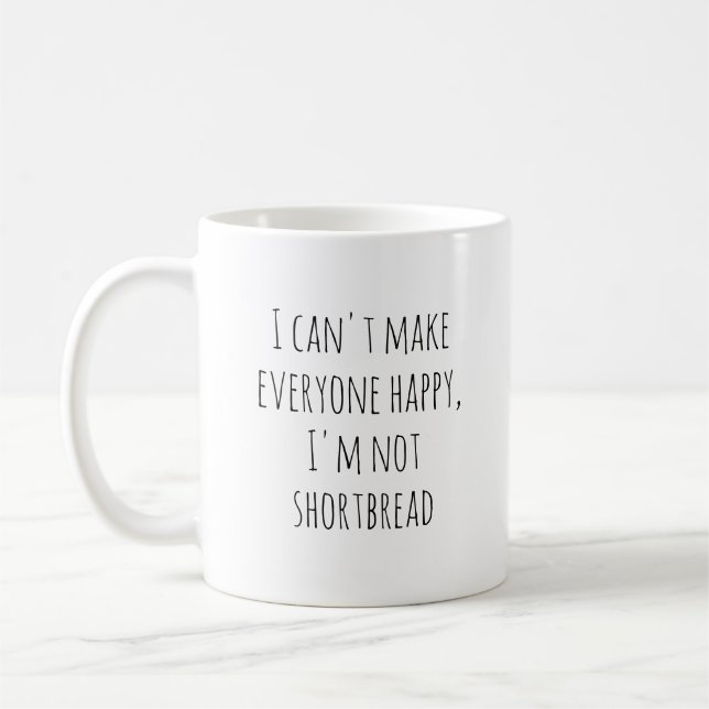 Lustiger Shortbread Kaffeetasse (Links)