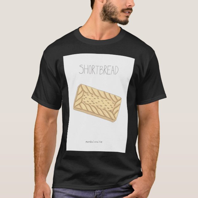 Lustiger Shortbread T-Shirt (Vorderseite)