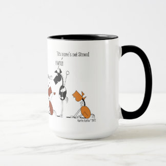 Lustiger Simon sagt Cartoon Tasse