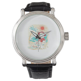 Lustiger Skelett-Sommer Armbanduhr