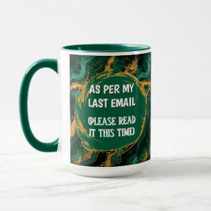 Lustiger Smaragd-Malachit wie in meiner letzten E- Tasse