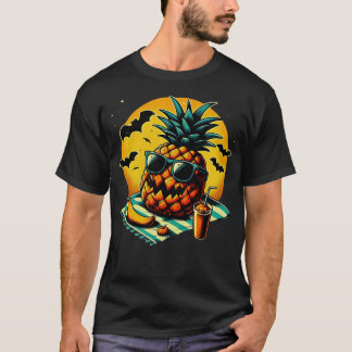 Lustiger Sommer Ananas Swinger Halloween 3 T-Shirt