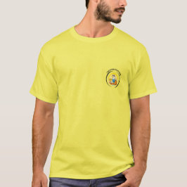 lustiger sonniger Reiseziel Möwe Strand Reisender T-Shirt