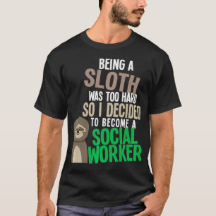 Lustiger Sozialarbeitsstudent Master-Abschluss Gra T-Shirt
