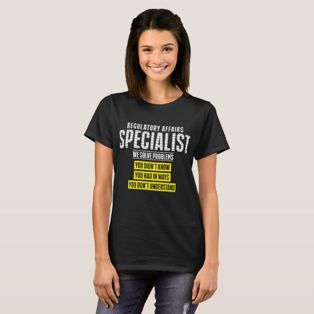 Lustiger Sprichwort-T - Shirt-regelnder T-Shirt (Vorne ganz)