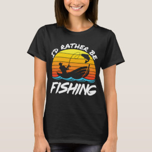 Lustiger Spruch Angler, die Größe ist entscheidend T-Shirt