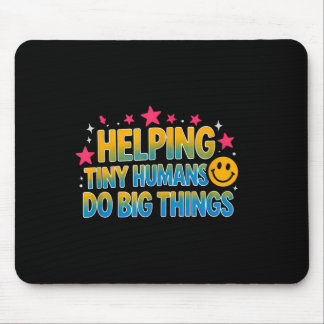 Lustiger Spruch, der kleinen Menschen mit großem S Mousepad