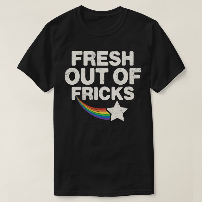 Lustiger Spruch frisch aus fricks Pullover  (Design vorne)