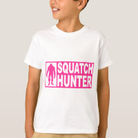 Lustiger SQUATCH JÄGER Gang, der Bigfoot-Ausgabe