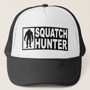 Lustiger SQUATCH JÄGER Hut - Finden von Truckerkappe