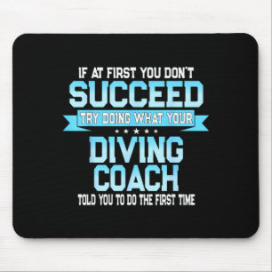 Lustiger Srt-Trainer-Meme - Lustiger Tauch-Spruch Mousepad