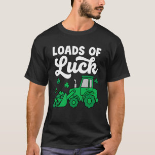 Lustiger St. Patrick Tag 2019 Viel Glück Trecker S T-Shirt