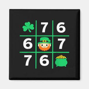 Lustiger St. Patrick's Day 67 Glücklicher irischer Magnet