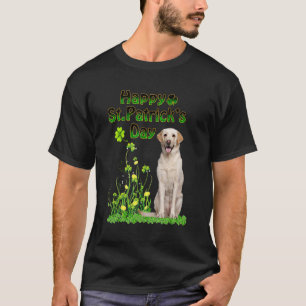 Lustiger St. Patricks Day Labrador Retriever Hund T-Shirt