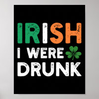 Lustiger St. Patricks Day Trinken Irisch Ich war b