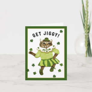 Lustiger St. Patricks Tag Feiertagskarte