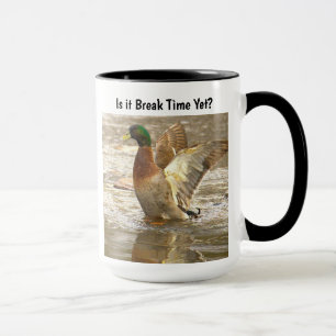 Lustiger Stockenten-Entenbecher Tasse